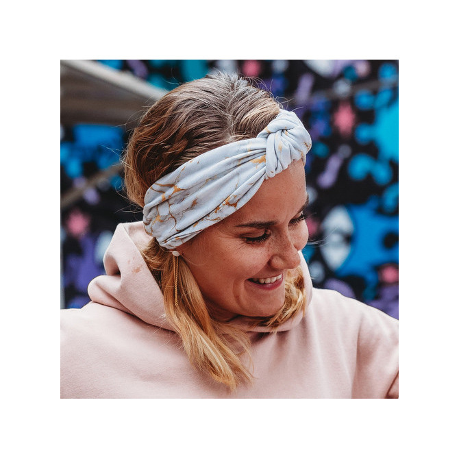 TWIST HEADBAND MARBLE
