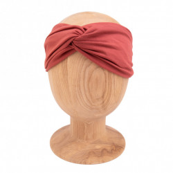 TWIST HEADBAND MARSALA