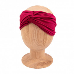 TWIST HEADBAND AMARANTH