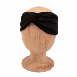 TWIST HEADBAND BLACK