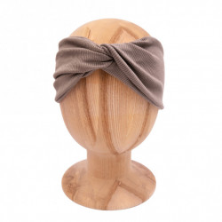 KNOT HEADBAND LATTE LINE