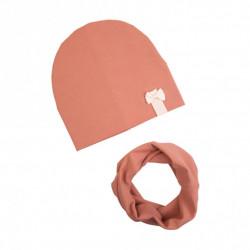 BEANIE WITH TUB BLUSH