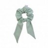 SCRUNCHIE WITH TAIL SAGE