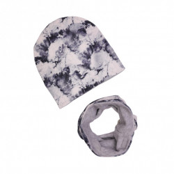 WINTER SET BEANIE WITH TUB MISTY