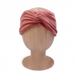 OPASKA NA GŁOWĘ TWISTULA VELVET TERRACOTTA