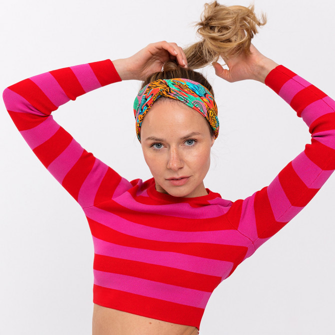 TWIST HEADBAND JUNGLE GIRL