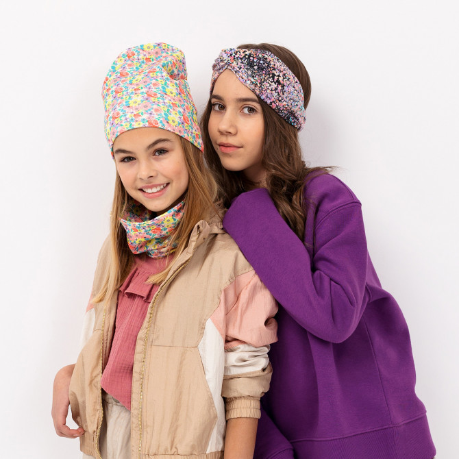 GIRL BEANIE WITH TUB DOLORES 0-6 m