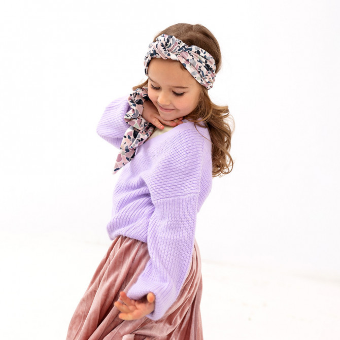 KNOT HEADBAND LASTRICO VIOLET
