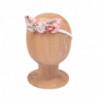BOW HEADBAND ROYAL PEONY