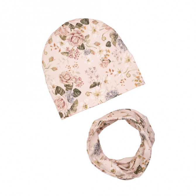 CZAPKA Z KOMINEM LADY ROSA CREAM