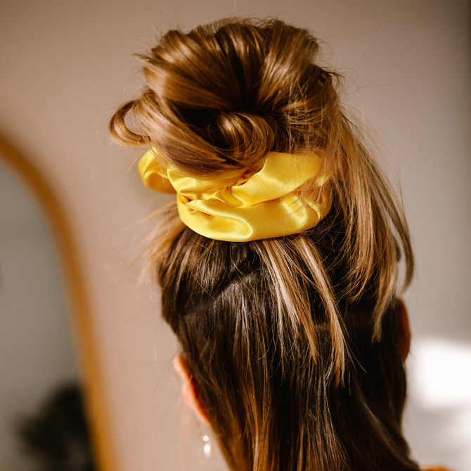 Scrunchie Maxi yellow