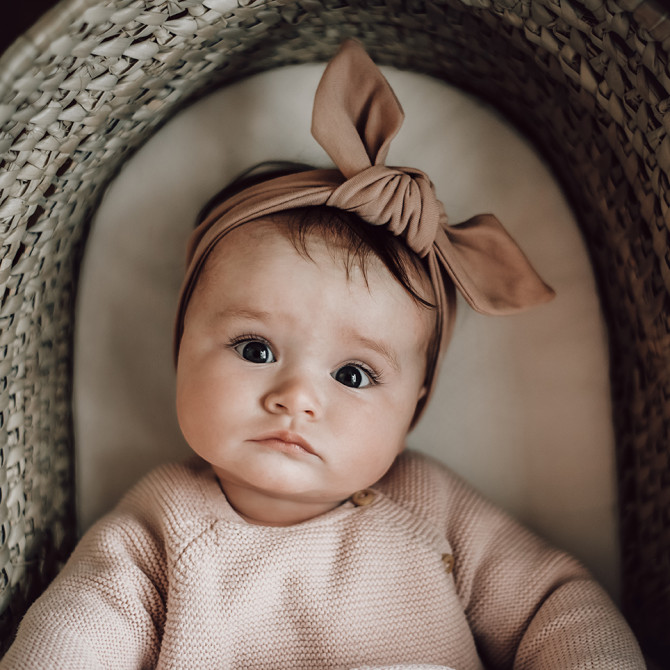 GIRL HEADBAND CARAMEL