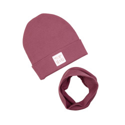 CZAPKA Z KOMINEM BERRY LINE 6-12 mc
