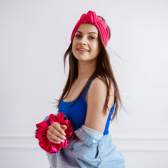 KNOT HEADBAND MALINA