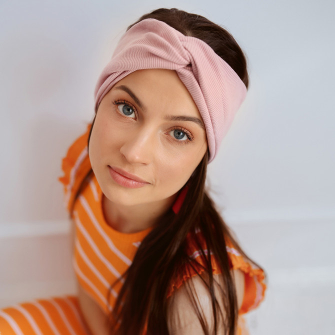 TWIST HEADBAND POWDER LINE