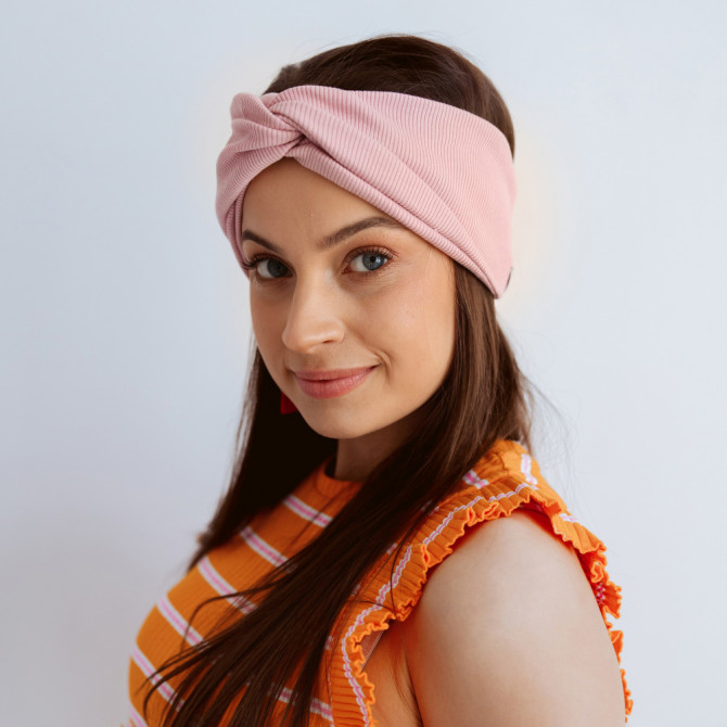 TWIST HEADBAND POWDER LINE