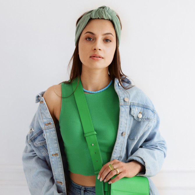 KNOT HEADBAND SAGE