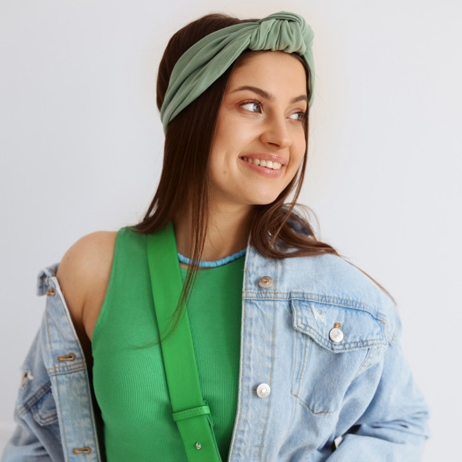 KNOT HEADBAND SAGE