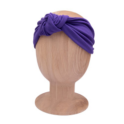 KNOT HEADBAND VIOLET