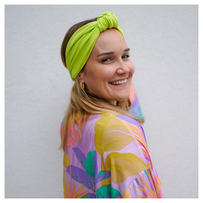 KNOT HEADBAND VIOLET