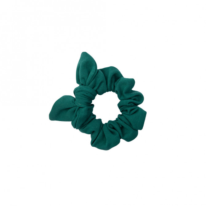 Mini Scrunchie BOTTLE GREEN