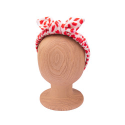 URSULKA HEADBAND RED LIPSTICK