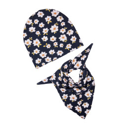 GIRL BEANIE WITH SCARF MARGARET