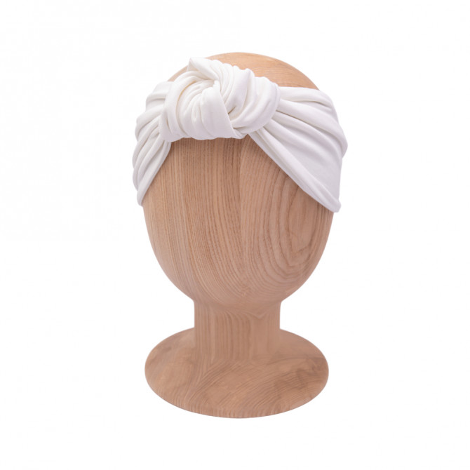 KNOT HEADBAND MILK