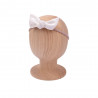 Bow Headband MILK