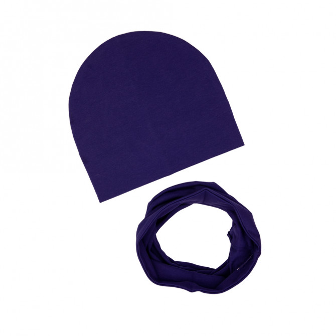 CZAPKA Z KOMINEM INK BLUE