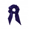SCRUNCHIE WITH TAIL INK BLUE