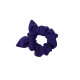 MINI SCRUNCHIE INK BLUE