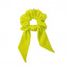SCRUNCHIE WITH TAIL LIME LINE