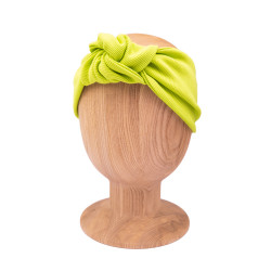 KNOT HEADBAND LIME LINE