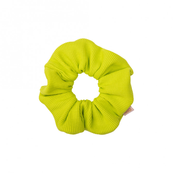 SCRUNCHIE LIME LINE