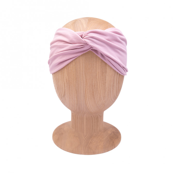 TWIST HEADBAND POWDER PINK