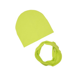 GIRL BEANIE WITH TUB LIME