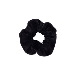 SCRUNCHIE VELVET BLACK