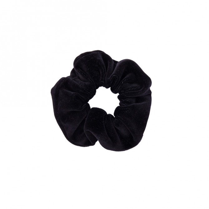 SCRUNCHIE VELVET BLACK