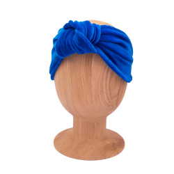 OPASKA SUPULKA VELVET ROYAL BLUE