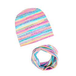 GIRL BEANIE WITH TUB GLITTER