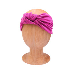 KNOT HEADBAND FUCHSIA