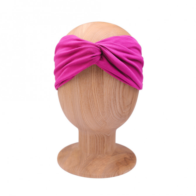 TWIST HEADBAND FUCHSIA
