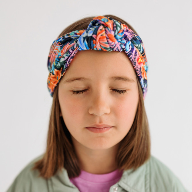 KNOT HEADBAND AVATAR FLOWERS