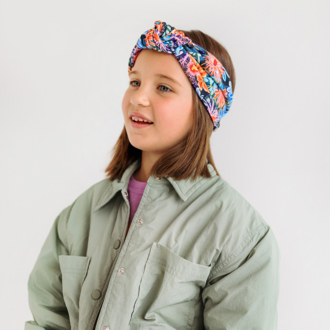 KNOT HEADBAND AVATAR FLOWERS