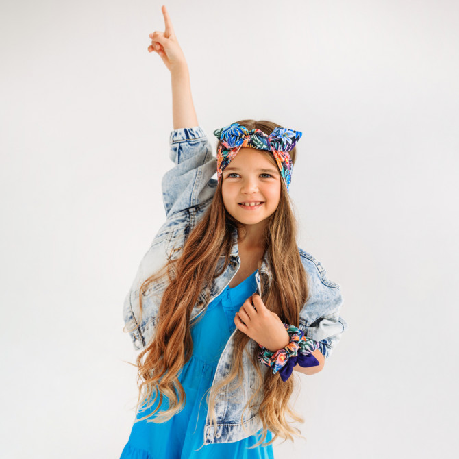 OPASKA DLA DZIEWCZYNKI ULKA AVATAR FLOWERS