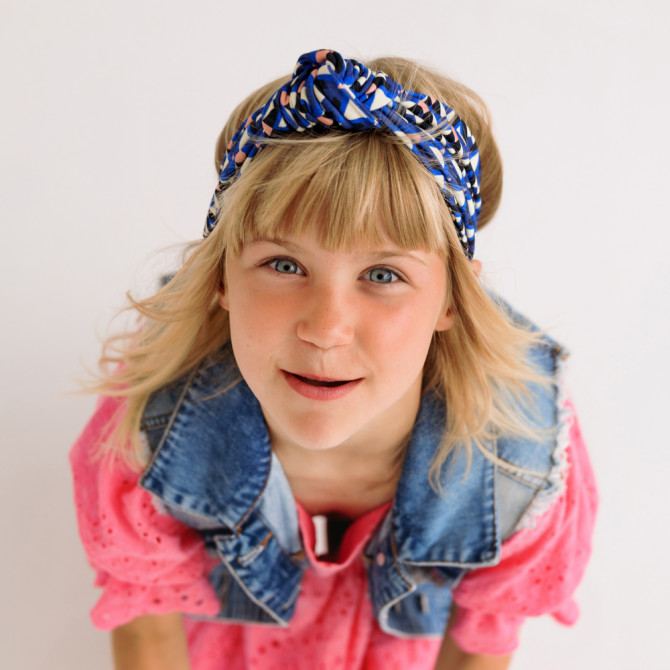 KNOT HEADBAND kaleidoscope