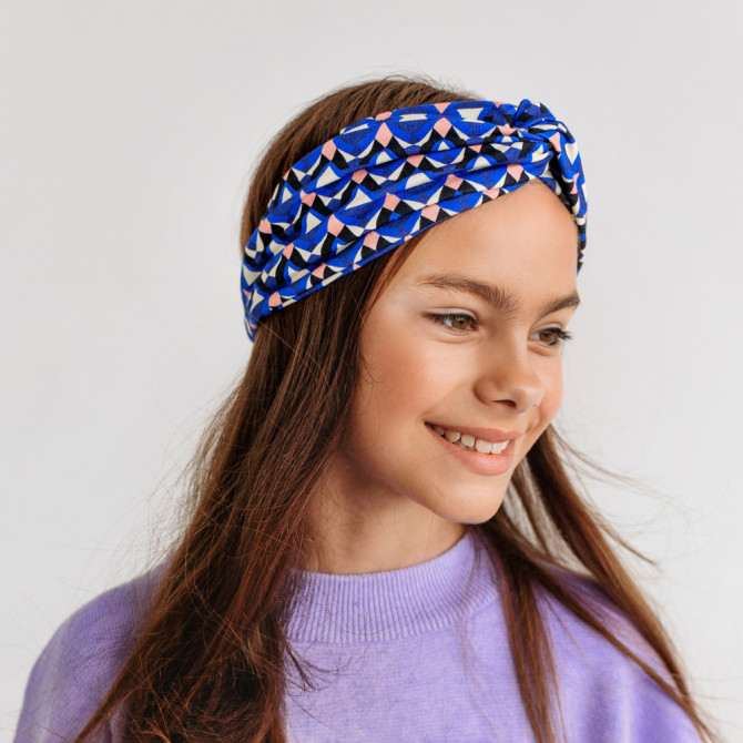 TWIST HEADBAND KALEIDOSCOPE