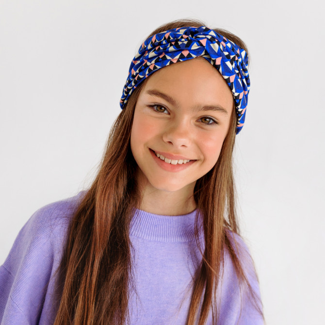 TWIST HEADBAND KALEIDOSCOPE