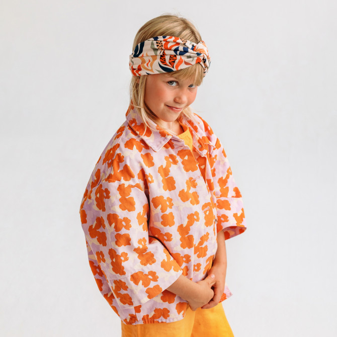 TWIST HEADBAND FLAMES